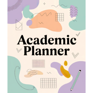 Academic Planner – Student Canva Template