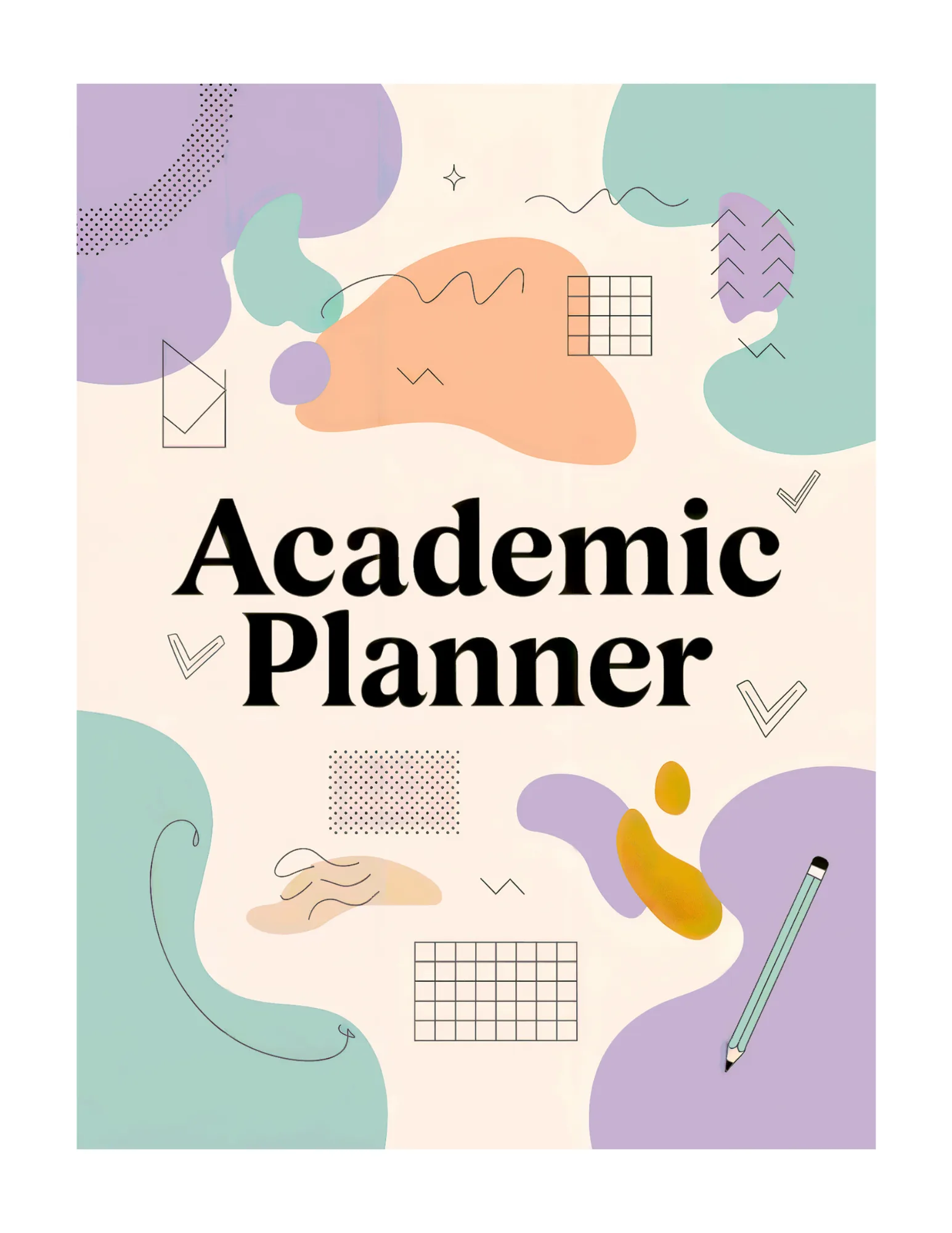 Academic Planner – Student Canva Template
