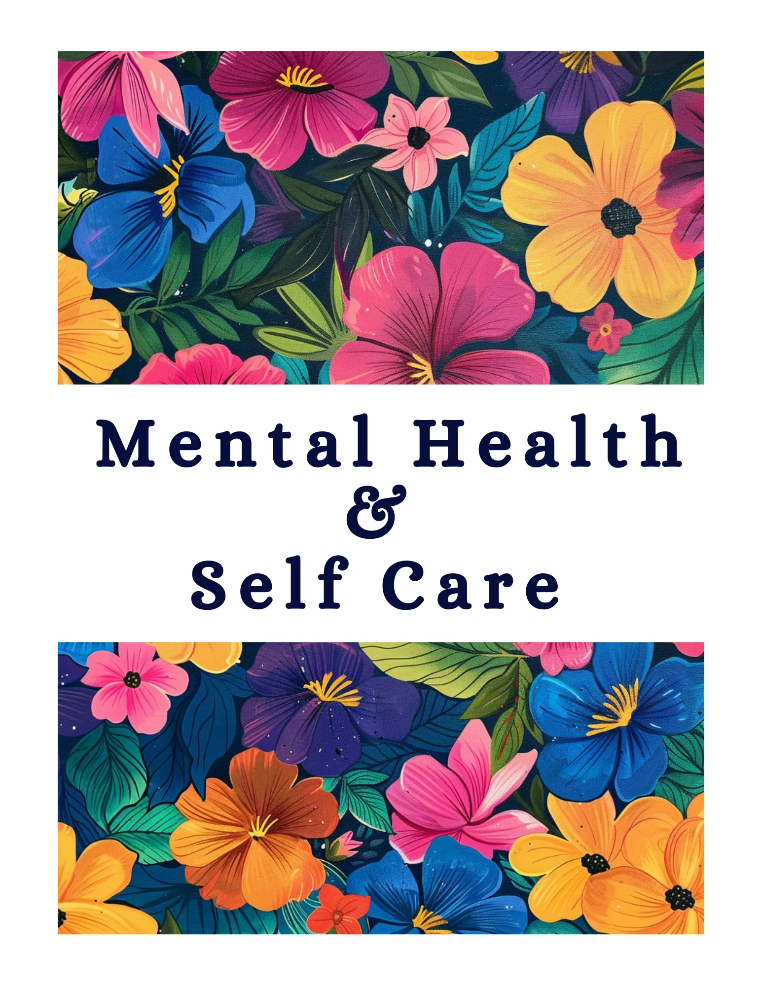 Mental Health & Self Care Planner – Canva Bundle