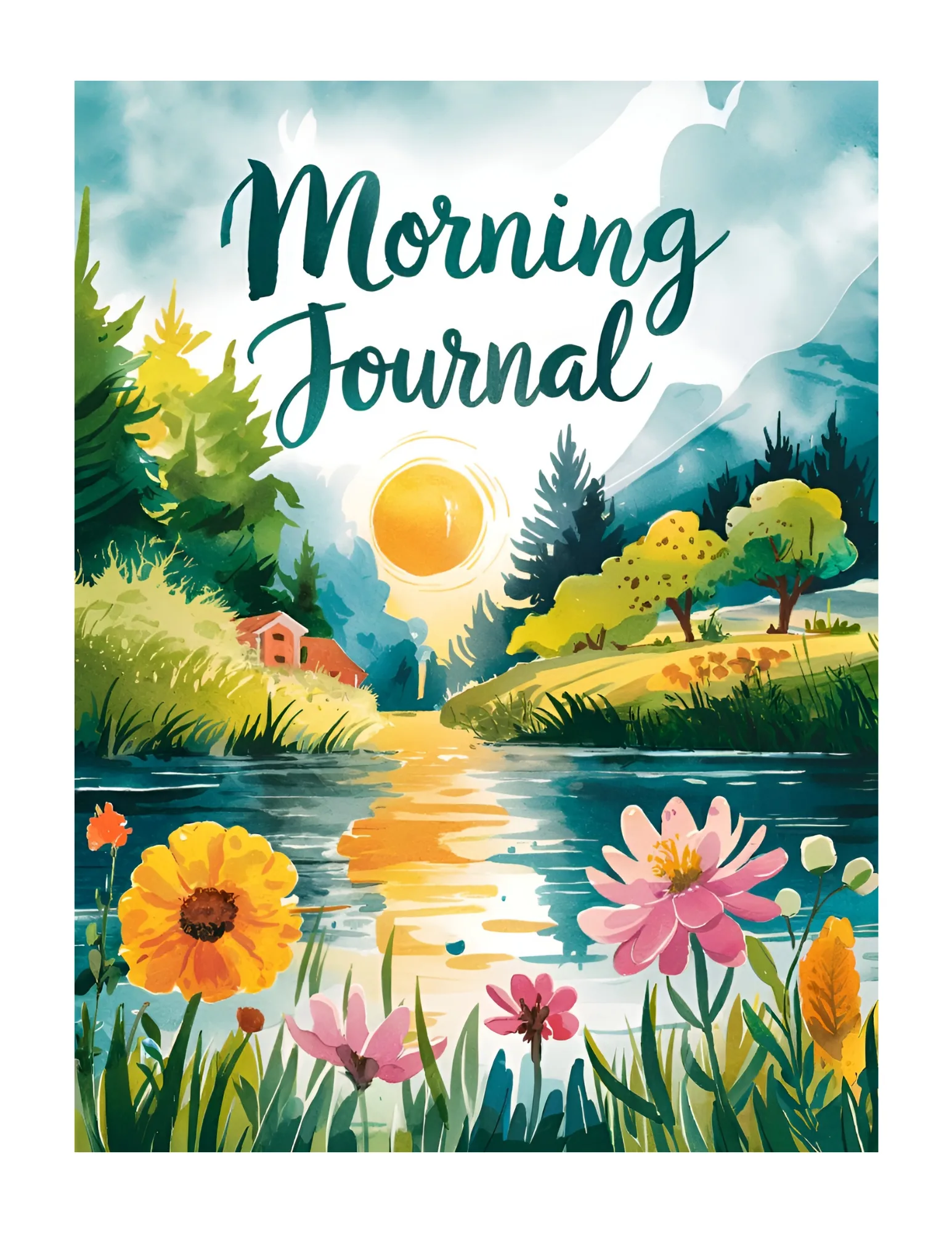 Morning Journal – Daily Routine Canva Template