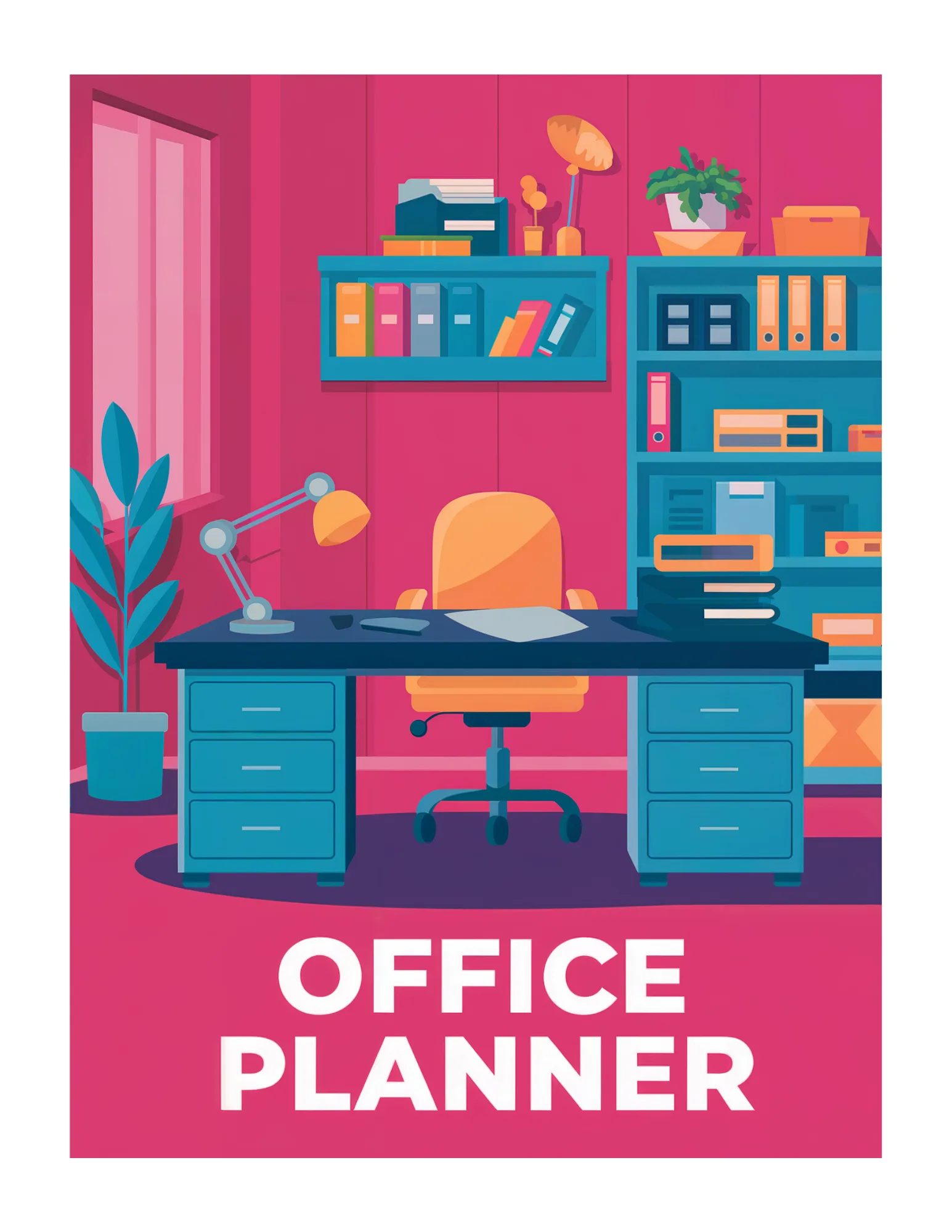 Office Planner – Productivity Canva Template