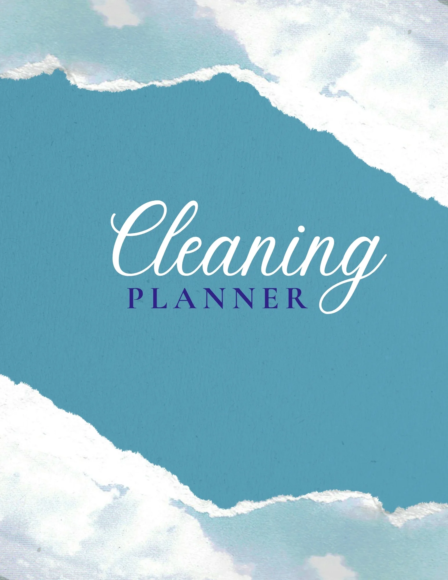 Cleaning & Decluttering Planner – Canva Template