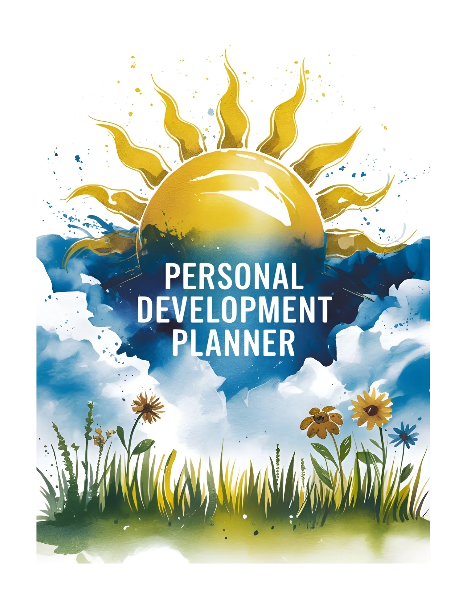 Personal Development Planner – Growth & Goals Canva Template