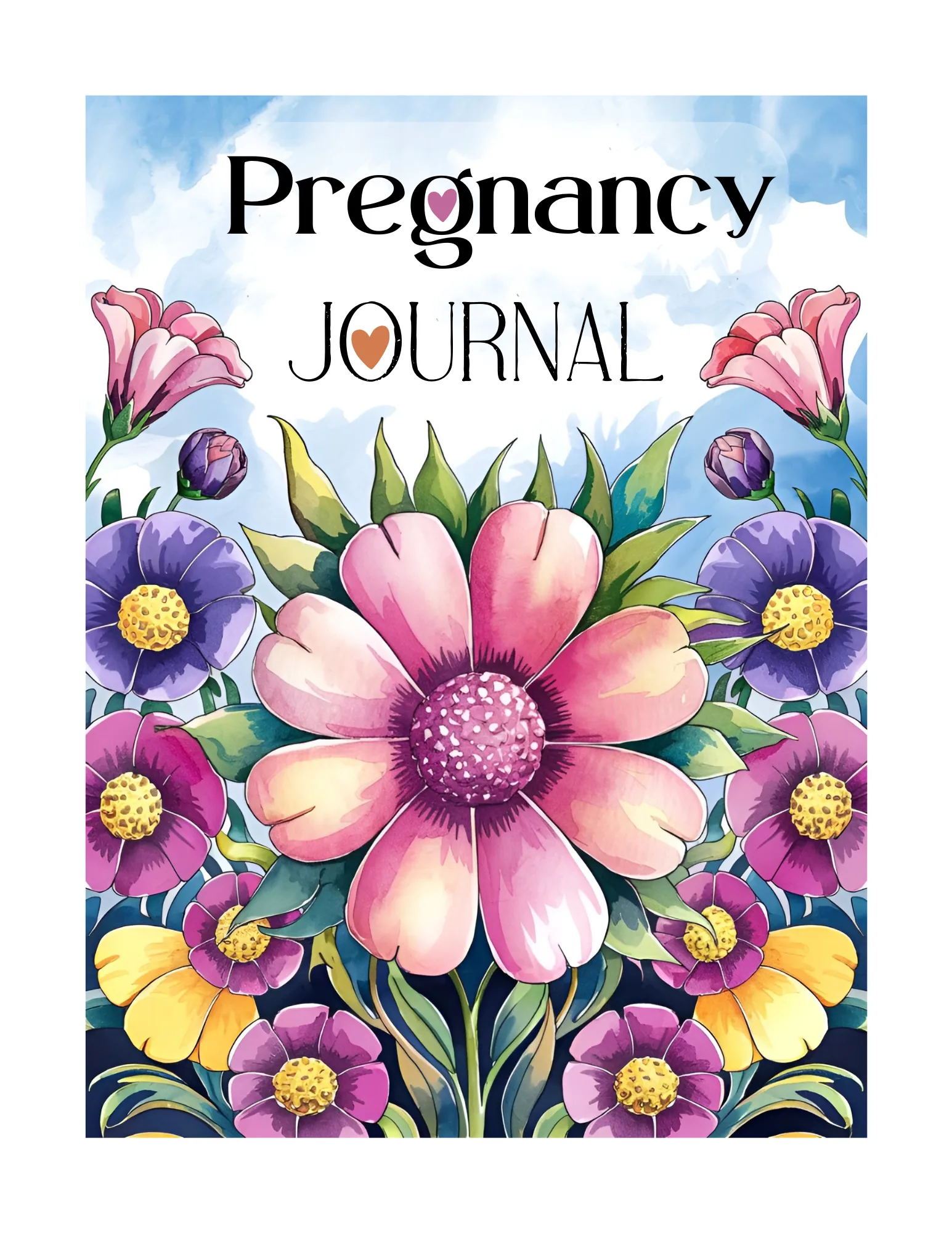 Pregnancy Journal – Weekly Milestone Canva Planner