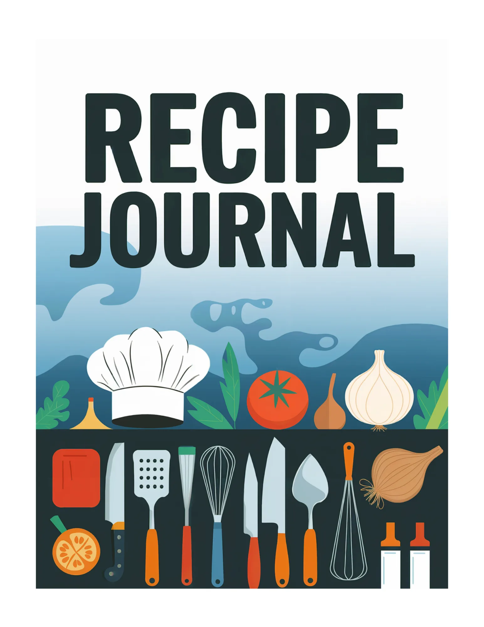 Recipe Journal – Meal & Recipe Canva Template