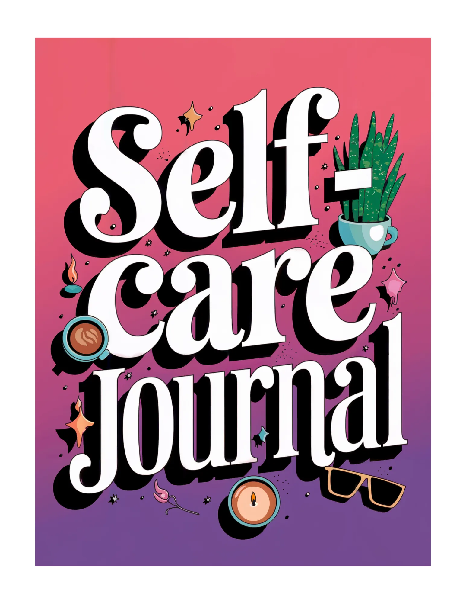 Self Care Journal – Wellness Canva Template