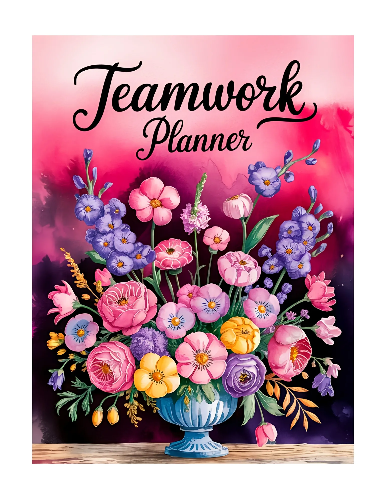 Teamwork Planner – Collaboration Canva Template