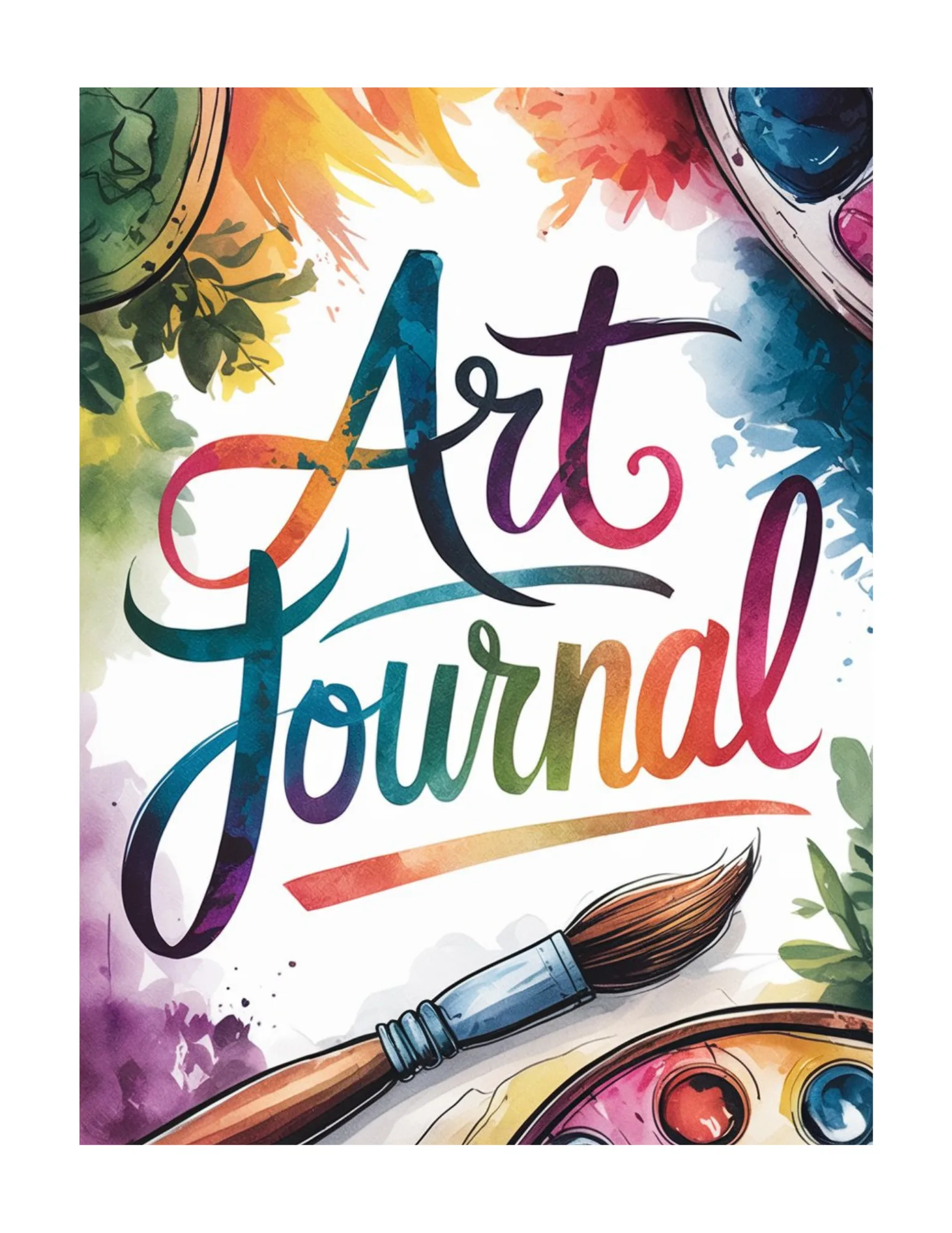 Creative Art Journal – Canva Editable