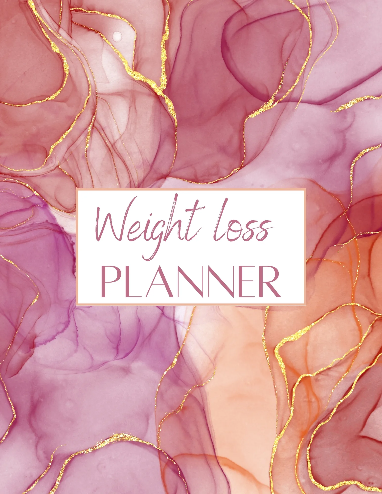 Weight Loss Planner Bundle – Canva Editable