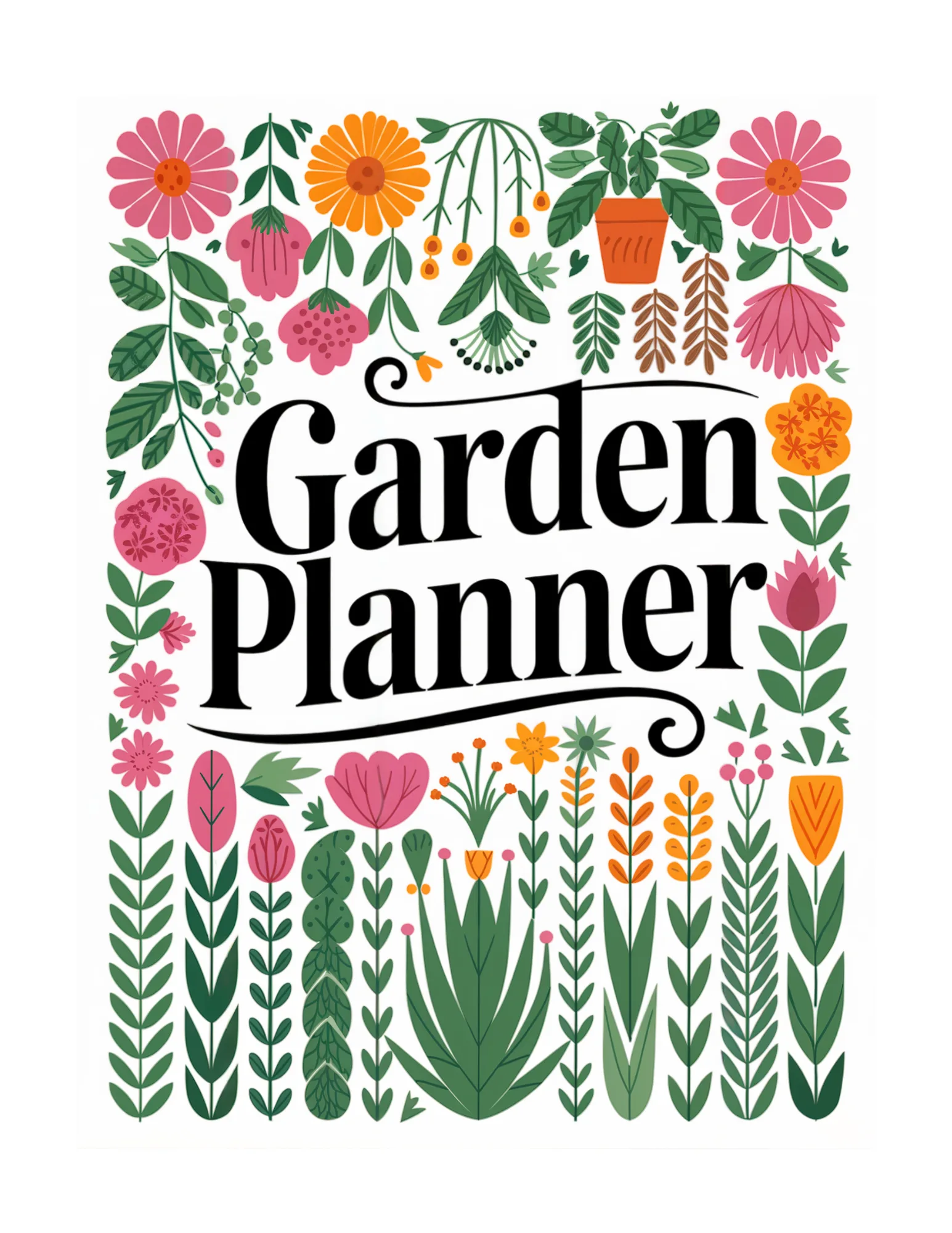 Garden Planner – Planting & Maintenance Canva Template