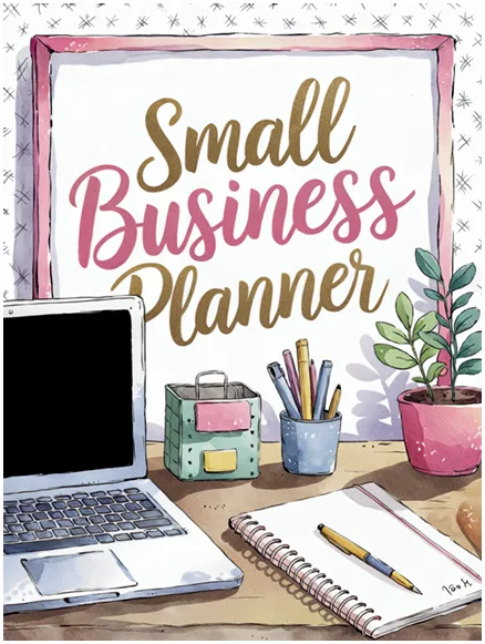 Minimal Planner – Simple Canva Template
