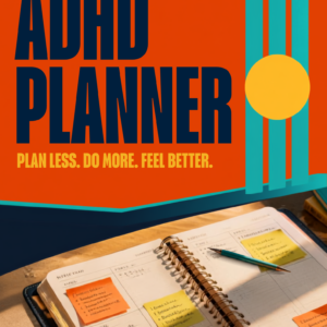 ADHD Planner – Editable Canva Template