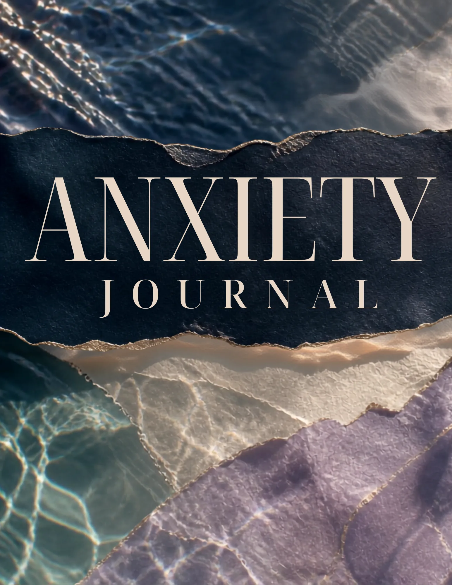 Anxiety Journal – Mental Wellness Canva Journal