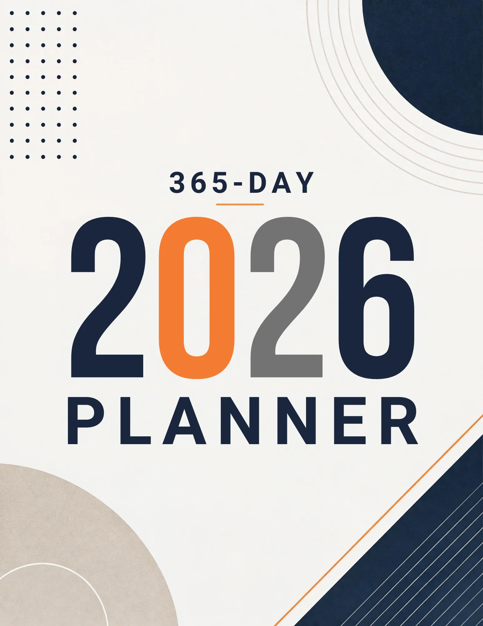 365-Day 2026 Daily & Weekly Planner (Canva Template)
