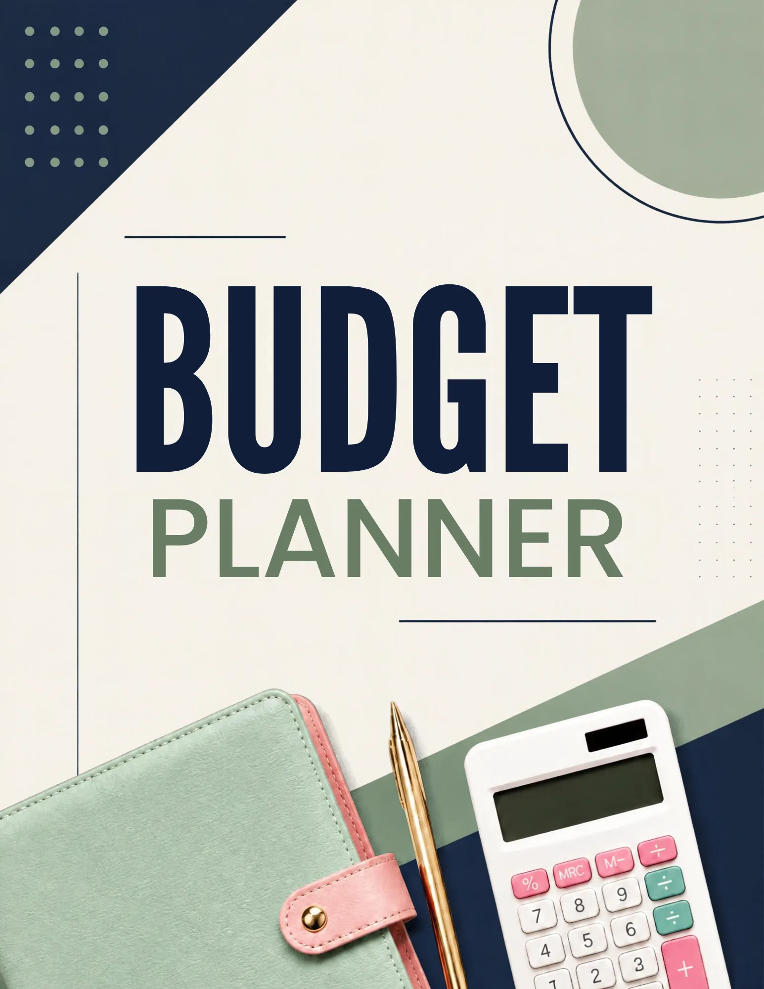 Budget Planner Bundle – Canva Editable Templates