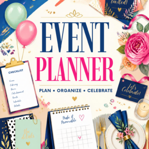Event Planner – Complete Canva Planning System
