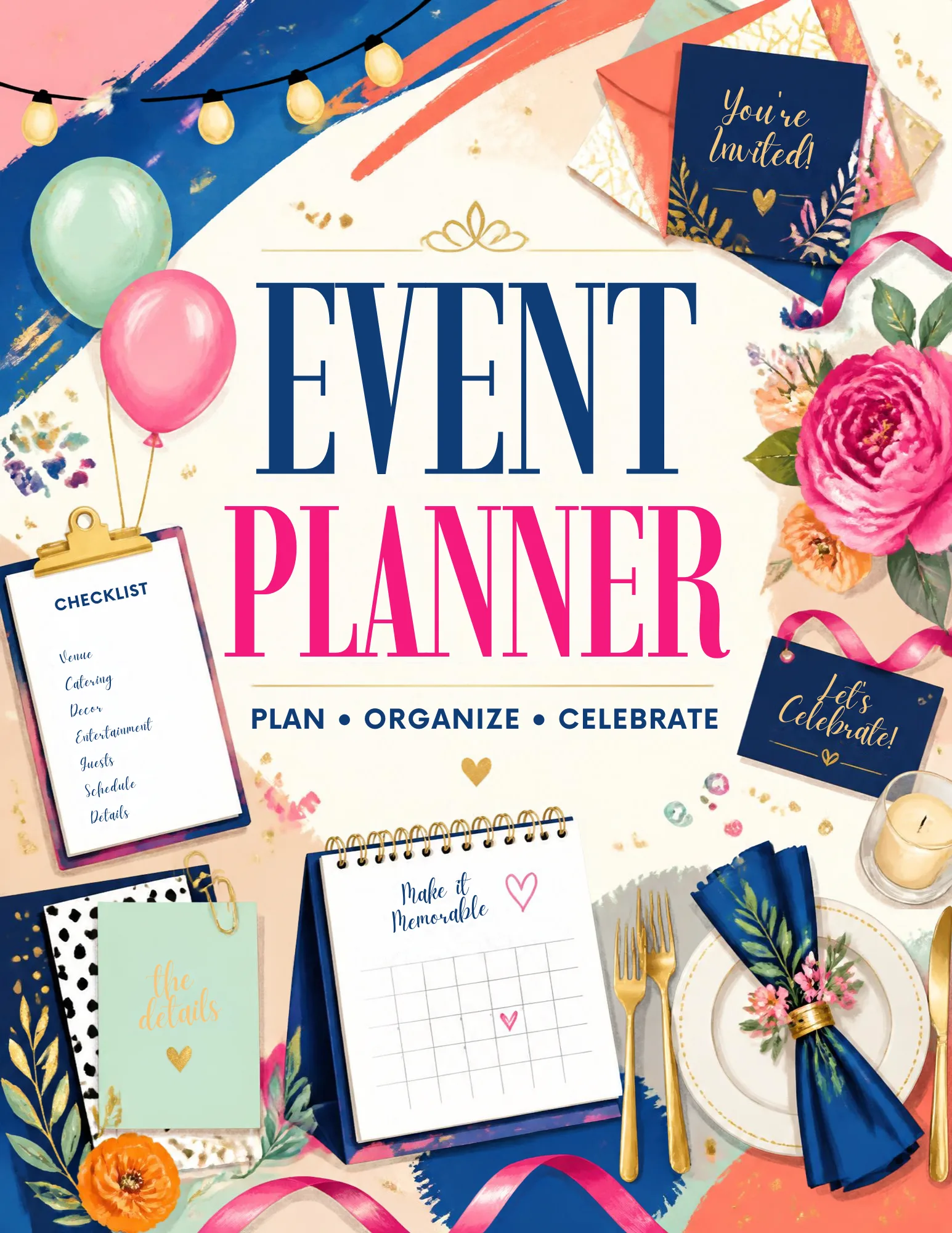 Event Planner – Complete Canva Planning System