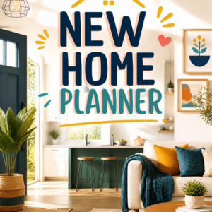 New Home Planner – Moving & Home Setup Canva Template