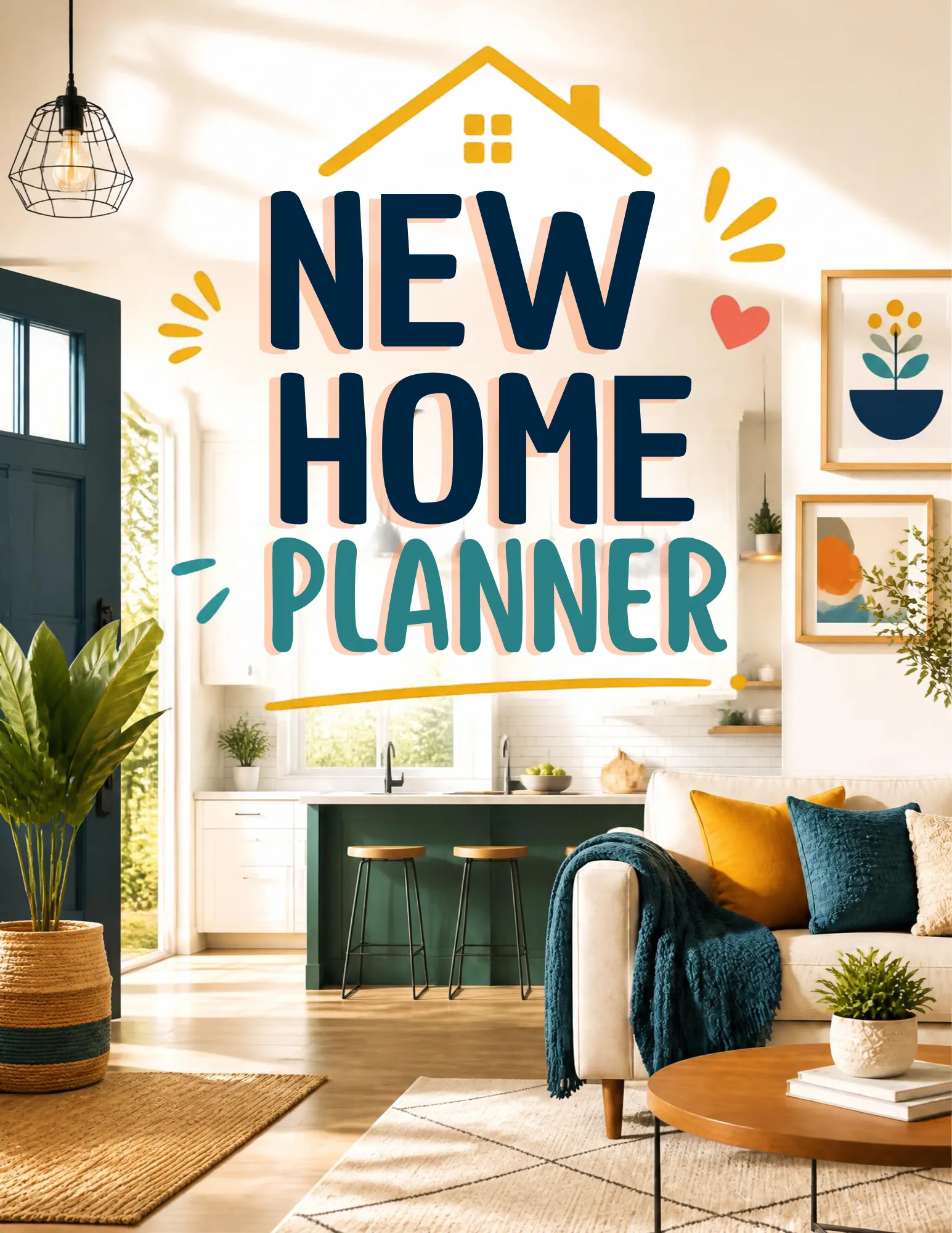 New Home Planner – Moving & Home Setup Canva Template