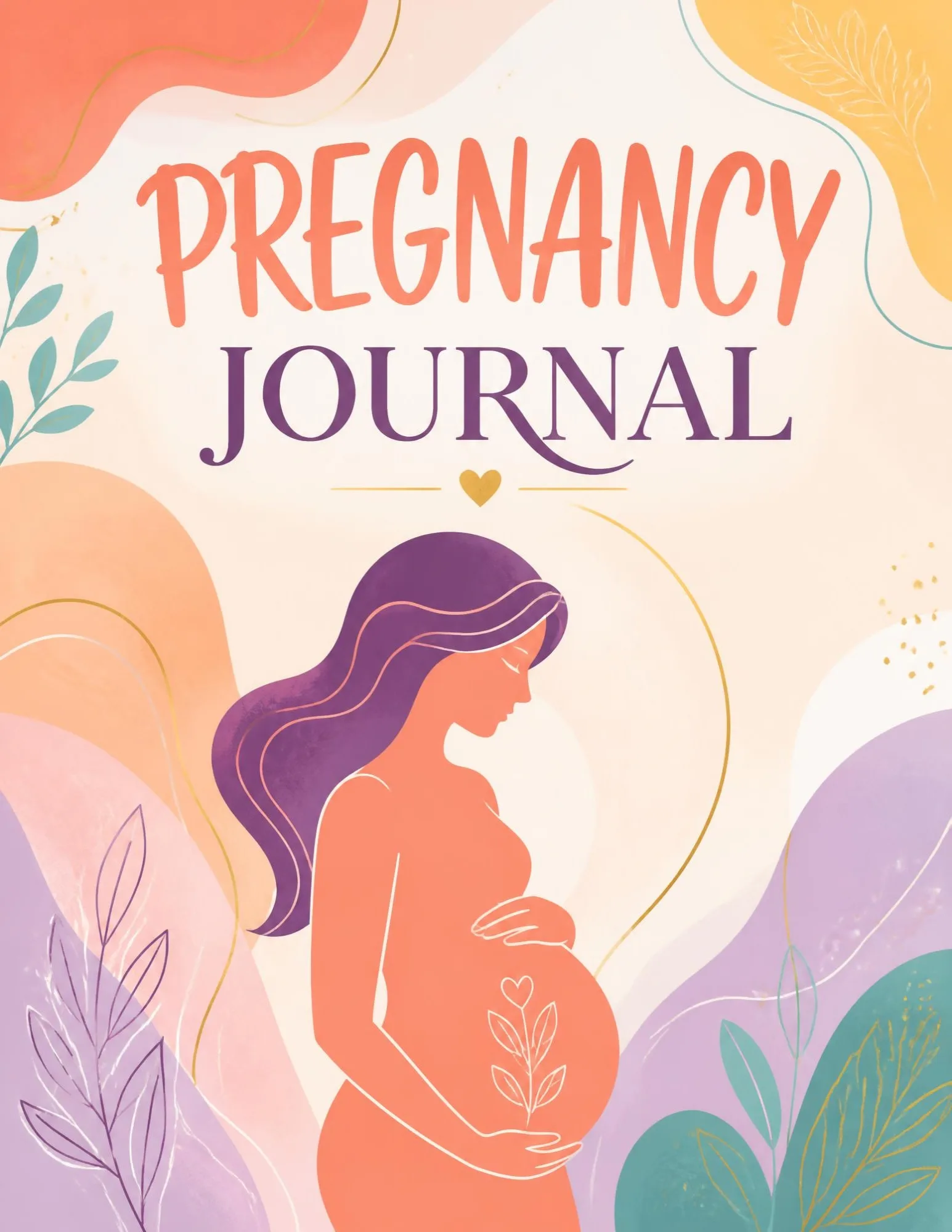 Pregnancy Journal – Weekly Milestone Canva Planner