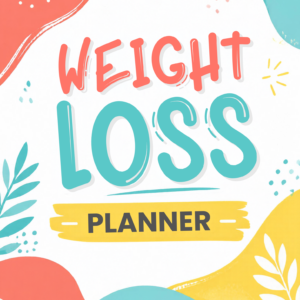 Weight Loss Planner Bundle – Canva Editable