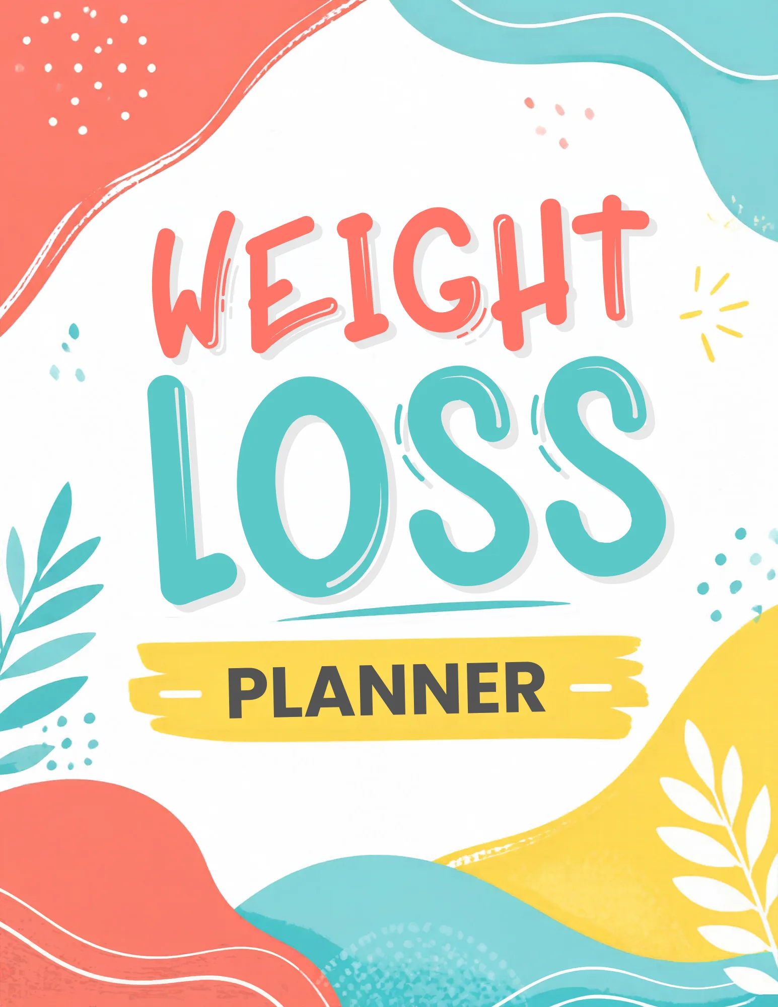 Weight Loss Planner Bundle – Canva Editable
