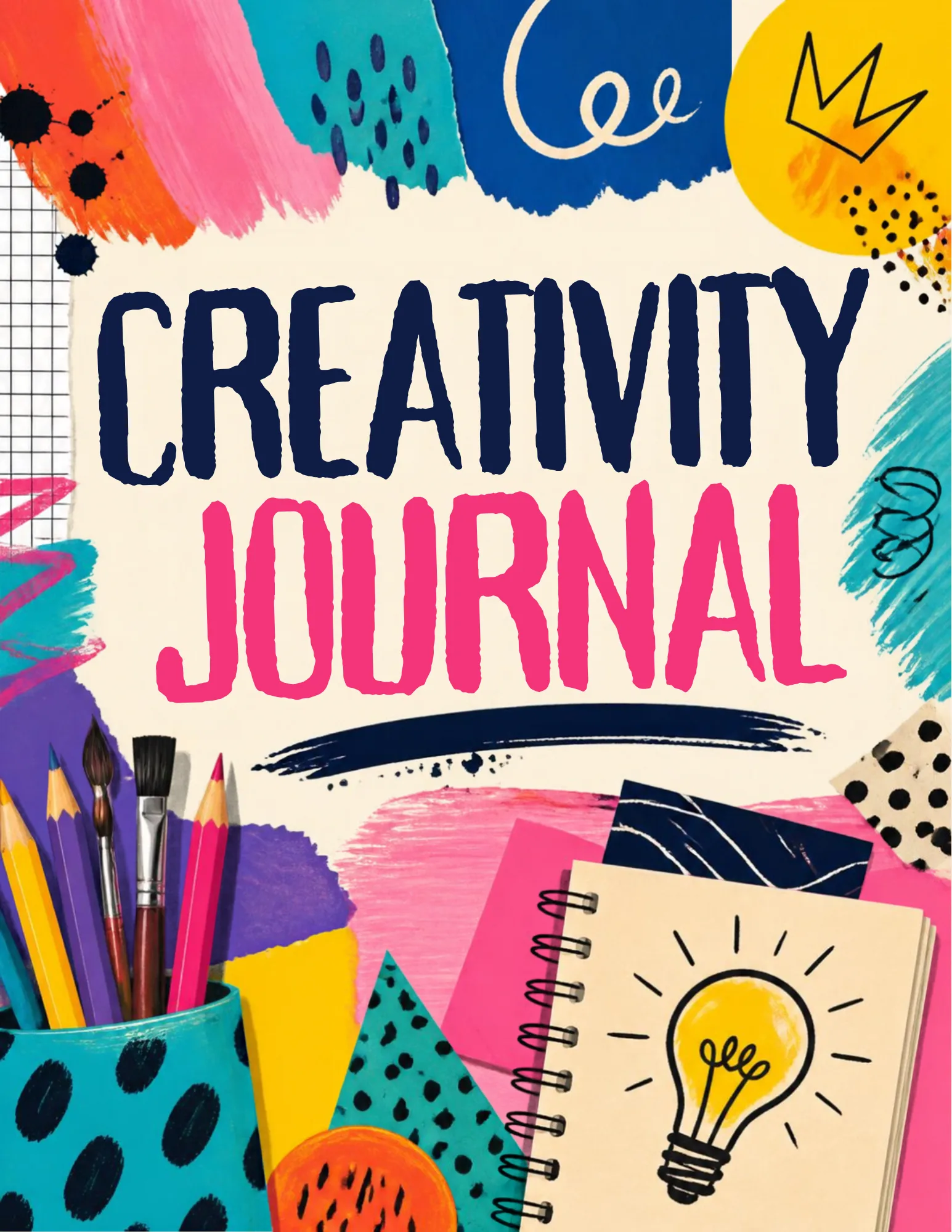Creativity Journal – Inspire & Brainstorm Planner
