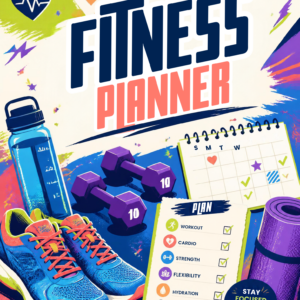 Fitness Planner – Workout & Health Canva Template