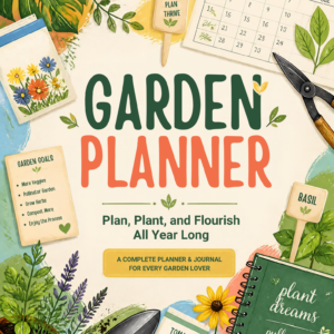 Garden Planner – Planting & Maintenance Canva Template