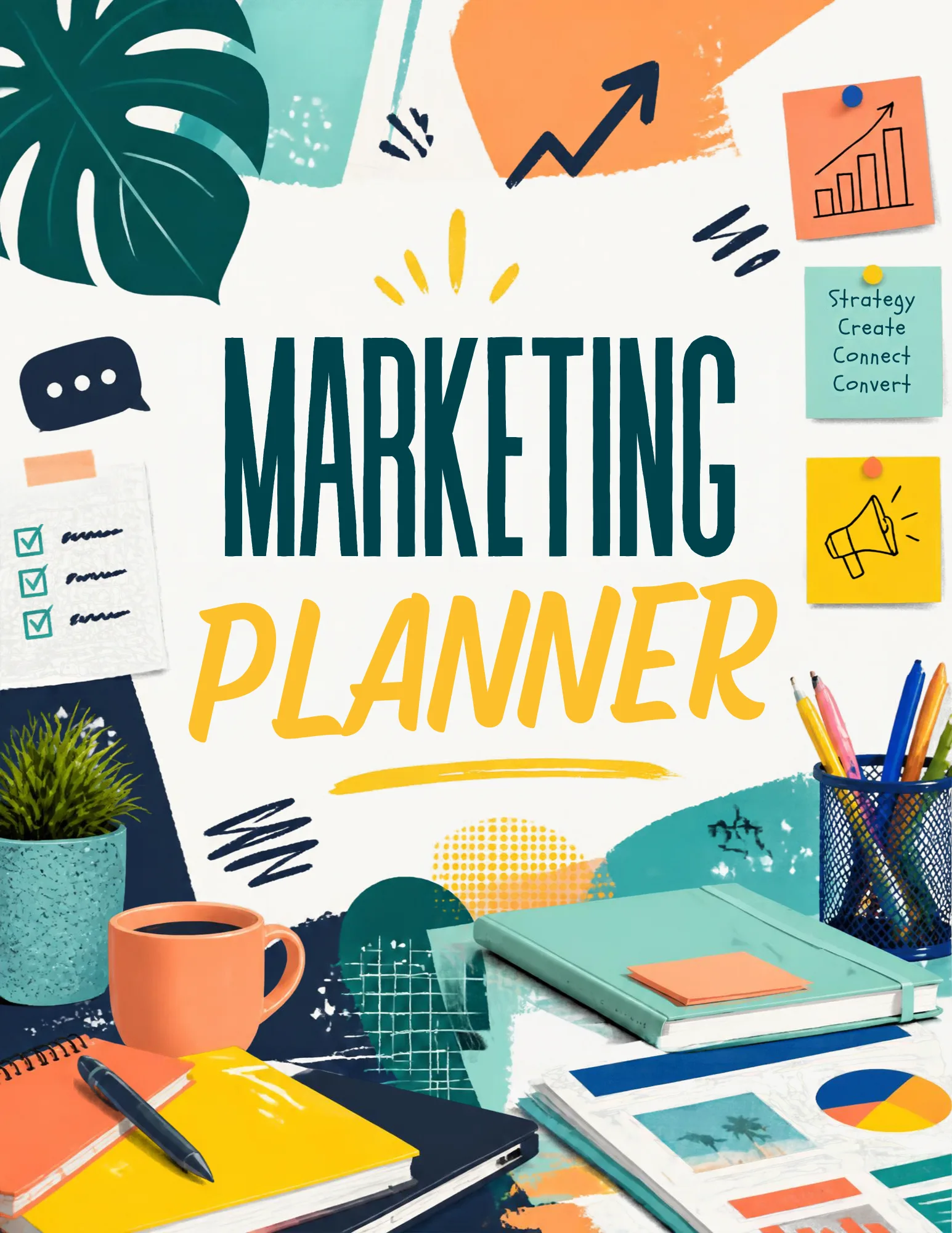 Marketing Planner – Business Canva Template