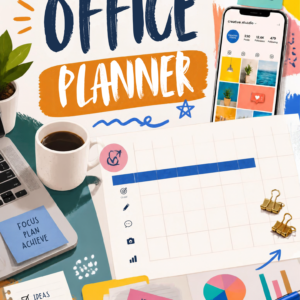 Office Planner – Productivity Canva Template