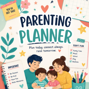Parenting Planner – Family Organization Canva Template