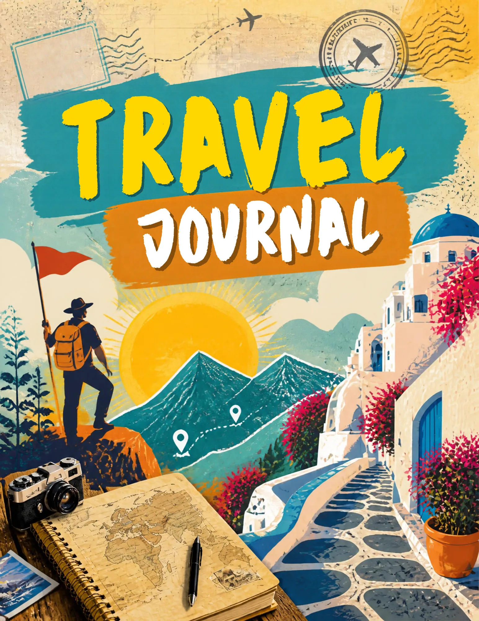 Travel Journal – Trip Planning Canva Template