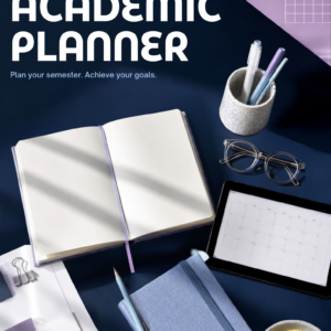 Academic Planner – Student Canva Template